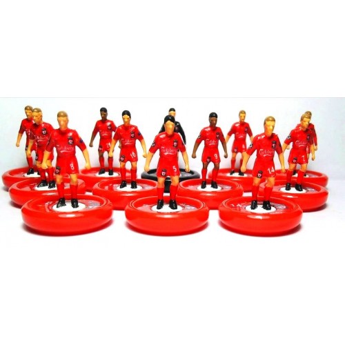 Subbuteo Andrew Table Soccer Liverpool 2004-05 on WSB Professional bases